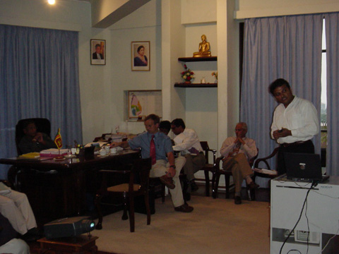 Address to the Minister of Water Resources